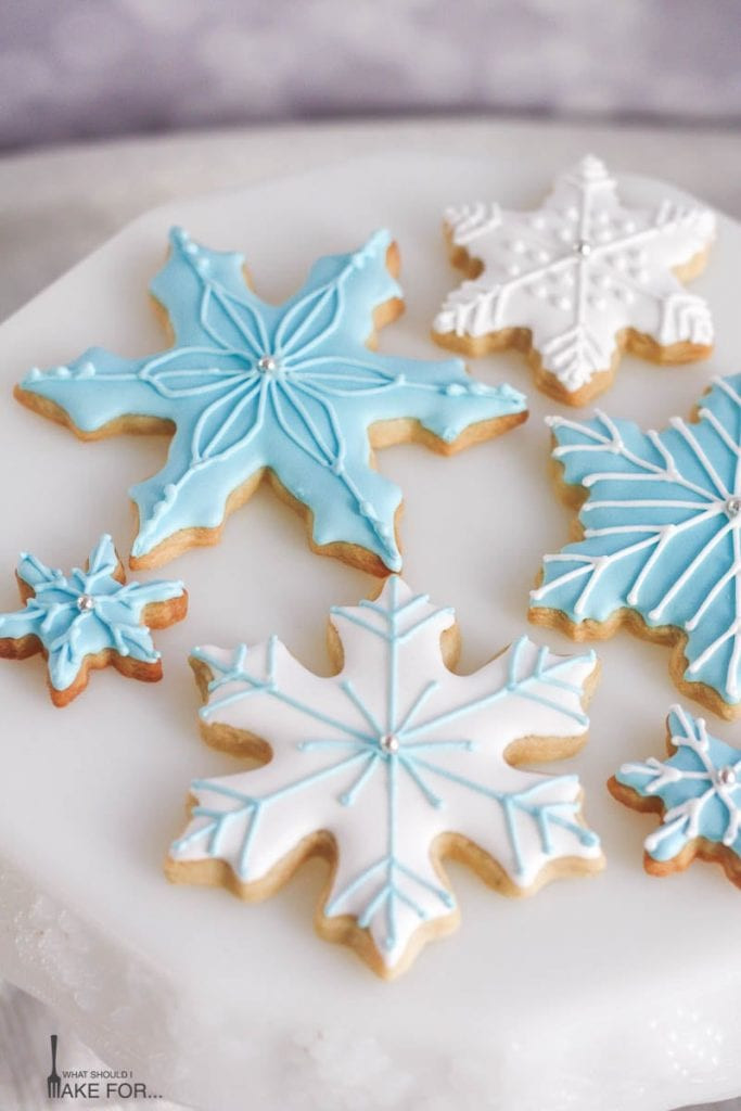 Snowflake Christmas Cookies
 Snowflake Cookies What Should I Make For