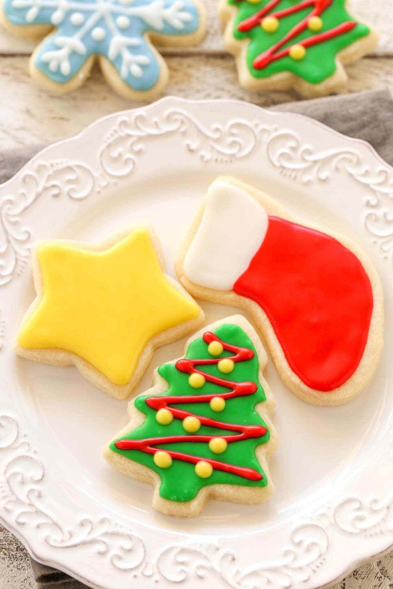 Soft Christmas Cookies
 Soft Christmas Cut Out Sugar Cookies Live Well Bake ten