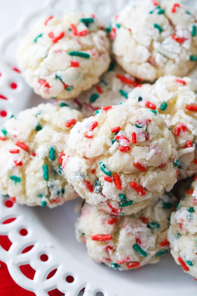 Soft Christmas Cookies Recipe
 Christmas Gooey Butter Cookies Recipe Gooey Butter