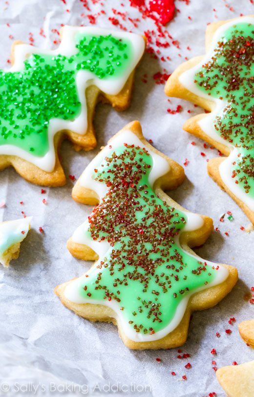 Soft Christmas Cut Out Cookies
 Holiday Cut Out Sugar Cookies with Easy Icing Sallys