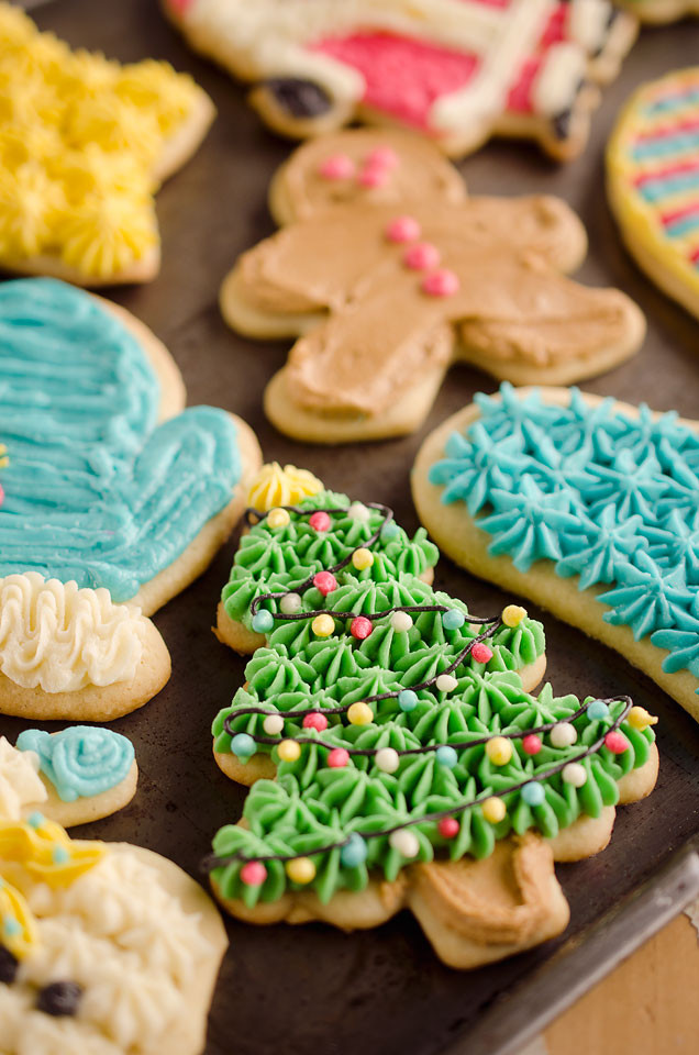 Sour Cream Christmas Cookies
 Old Fashion Sour Cream Cut Out Cookies