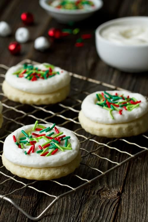 Sour Cream Christmas Cookies
 Sour Cream Cut Out Cookies