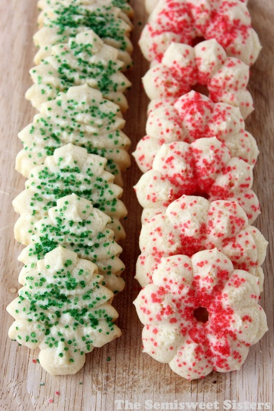 Sour Cream Christmas Cookies
 Sour Cream Spritz Cookies