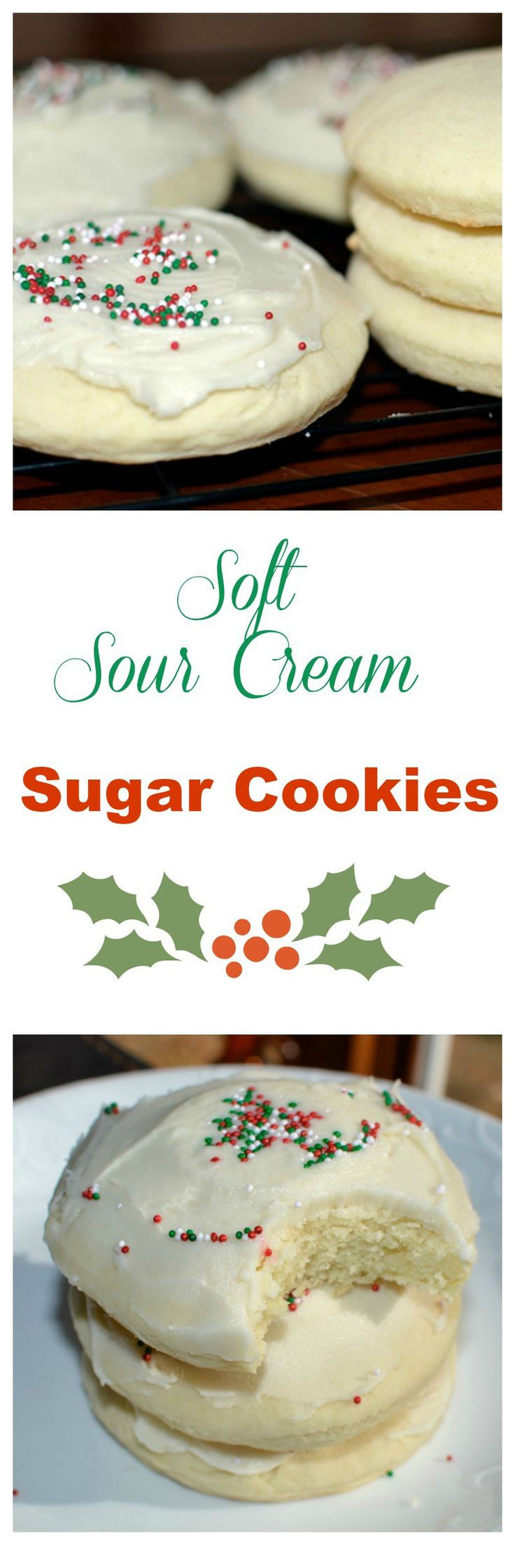 Sour Cream Christmas Cookies
 Best 25 Sour cream cookies ideas on Pinterest