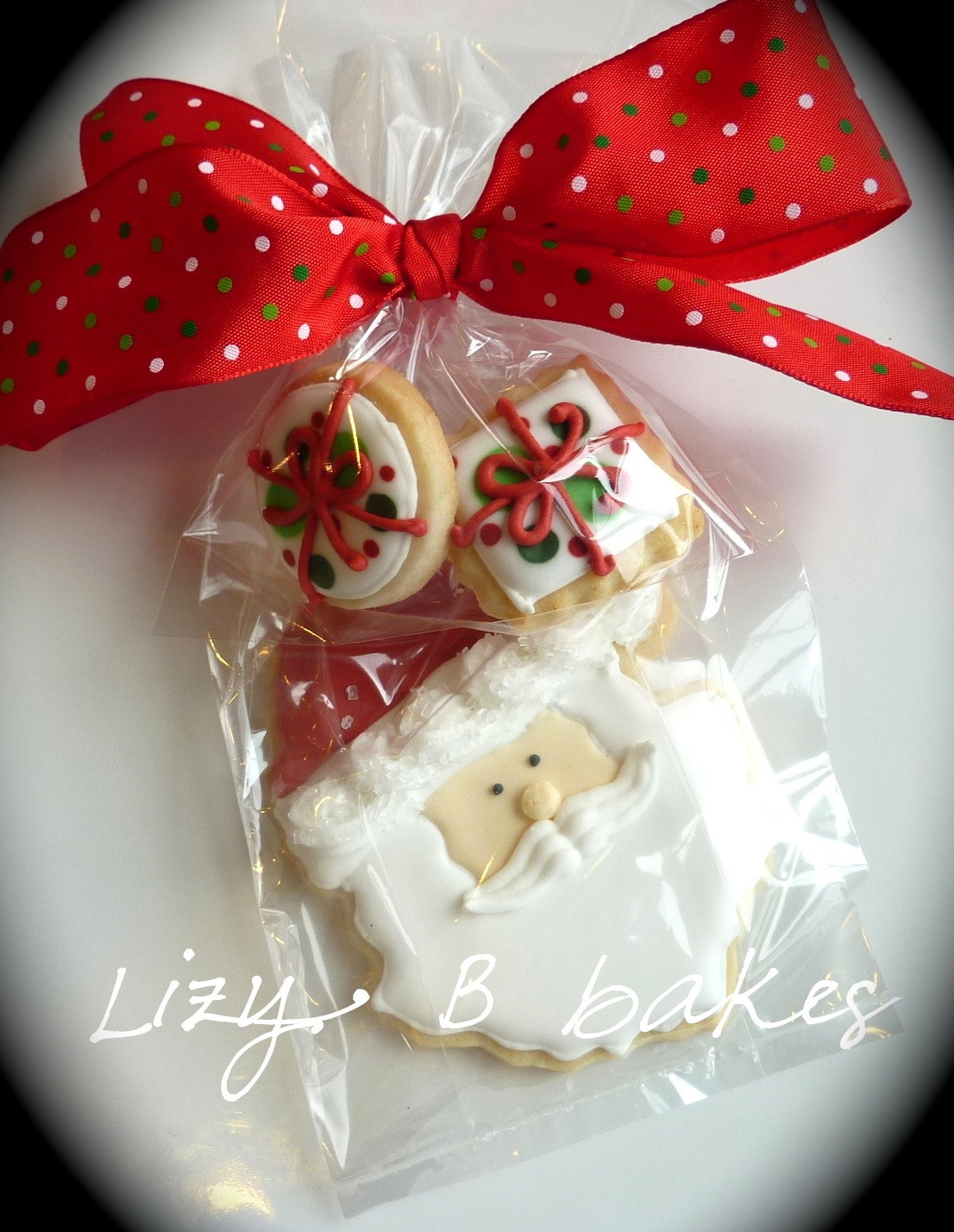 Special Christmas Cookies
 Lizy B Personalized Christmas Cookies