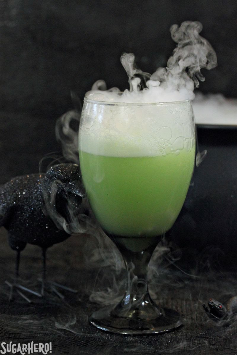 Spooky Halloween Drinks
 Witch s Brew Halloween Punch SugarHero