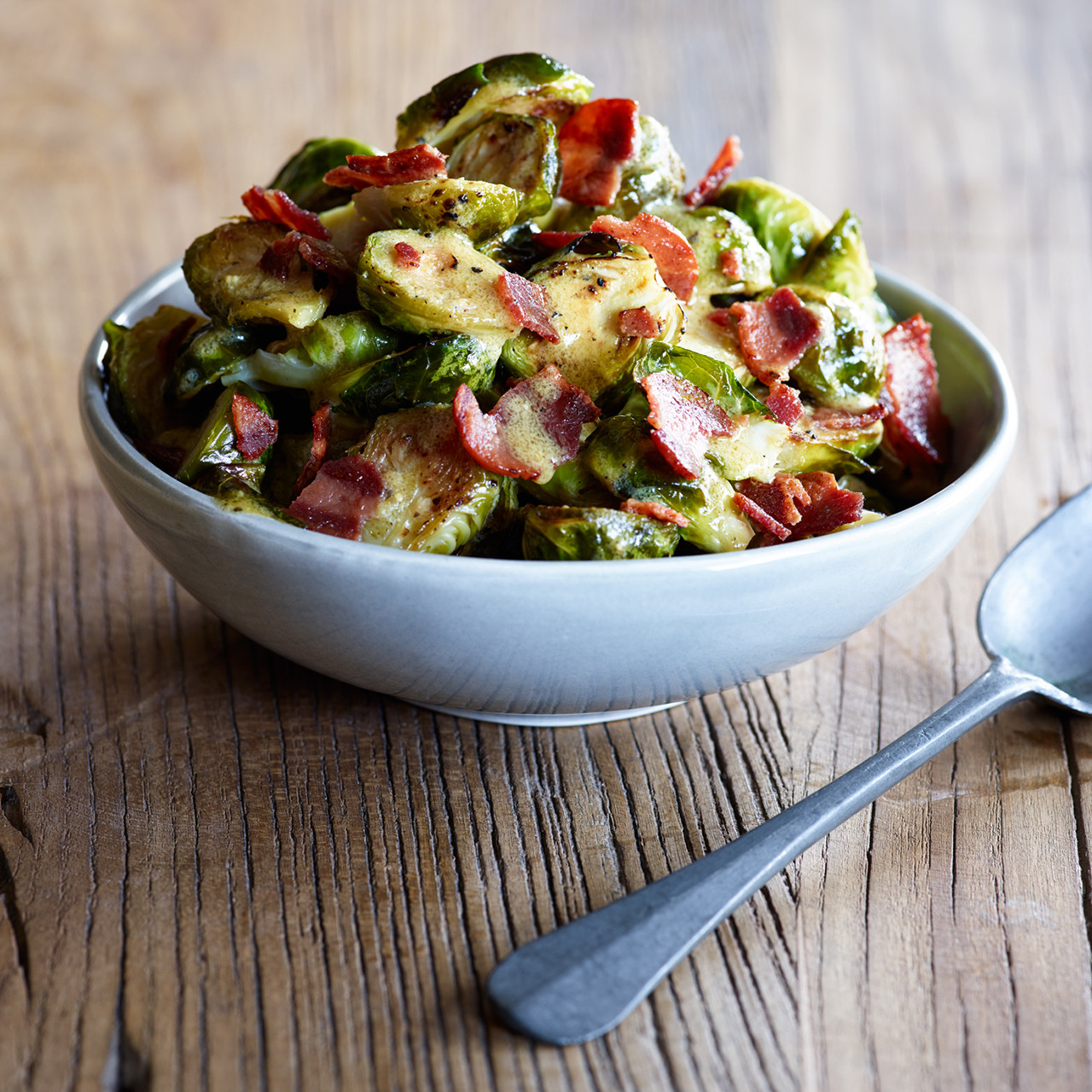 Sprouts Thanksgiving Turkey
 Roasted Brussels Sprouts With Turkey Bacon Vinaigrette