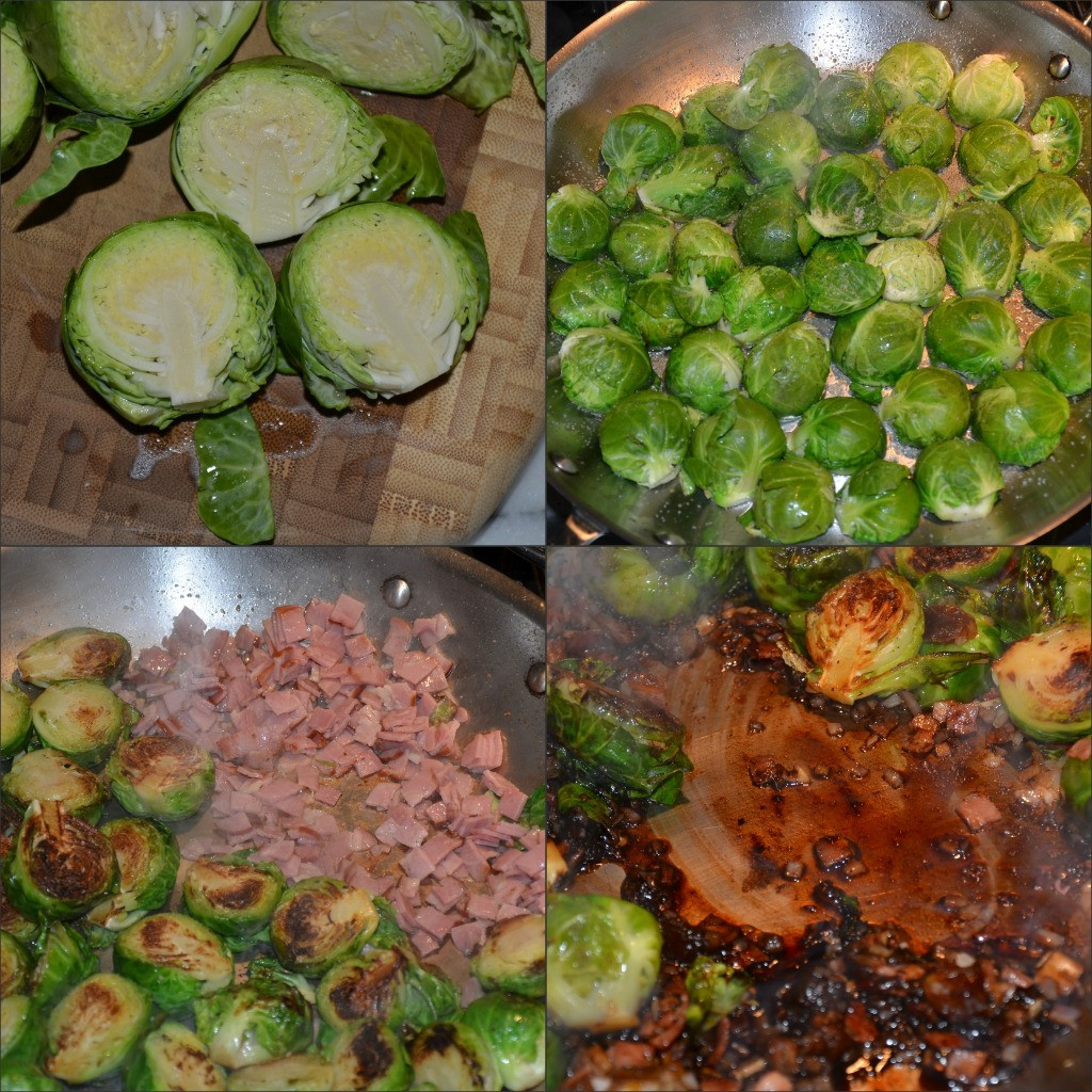 Sprouts Thanksgiving Turkey
 Brussels Sprouts with Turkey Bacon and Dates