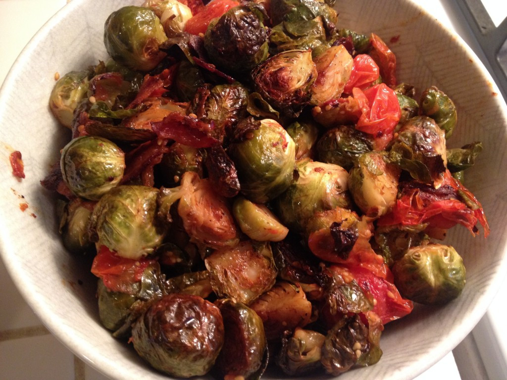 Sprouts Thanksgiving Turkey
 Thanksgiving Roasted Brussel Sprouts with Bacon and