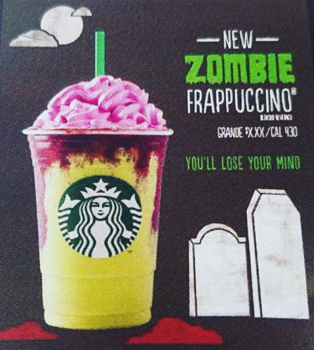 Starbucks Halloween Drinks 2019
 Starbucks new Zombie Frappuccino – The Plaid Line