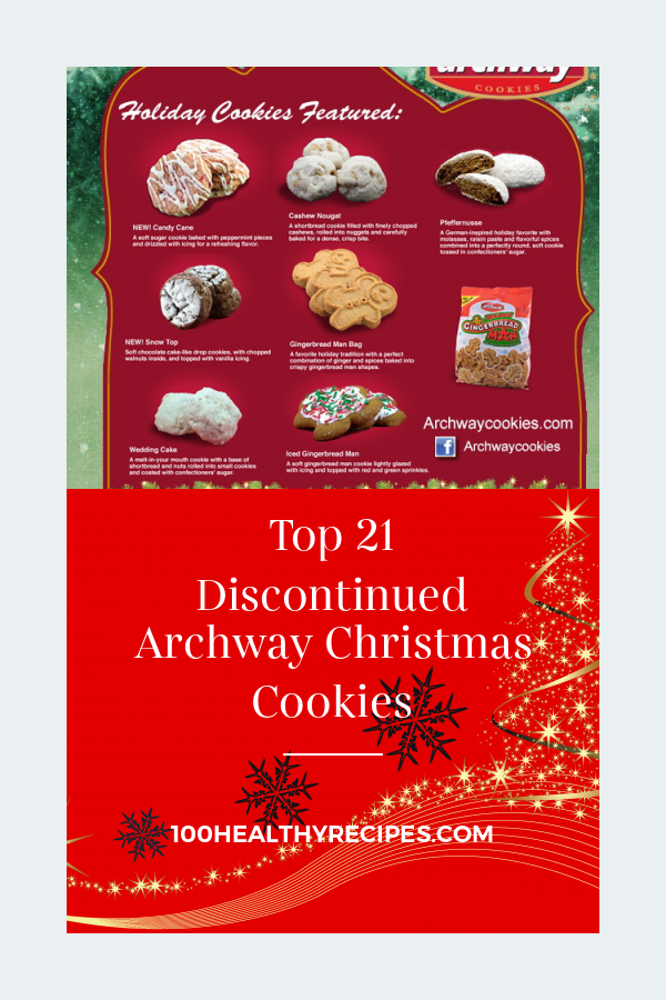 Archway Cookies 1980S : 1979 Archway Cookies Grandma ...