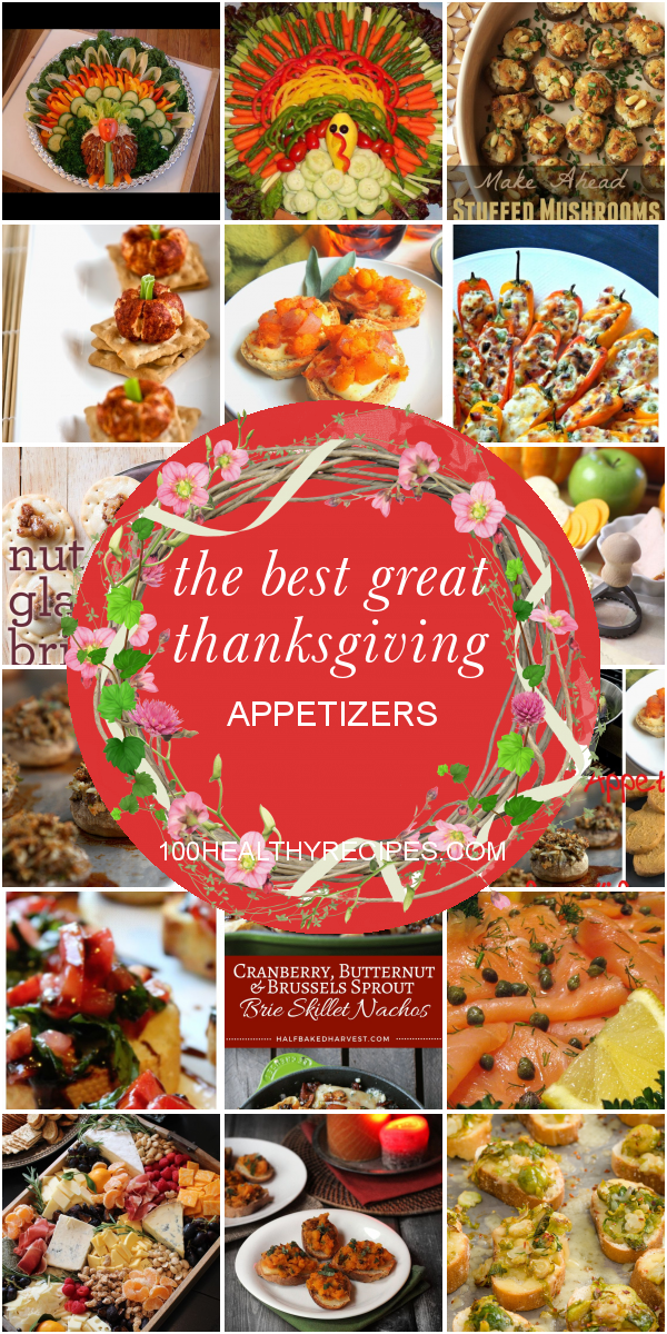 The Best Great Thanksgiving Appetizers – Best Diet and Healthy Recipes ...