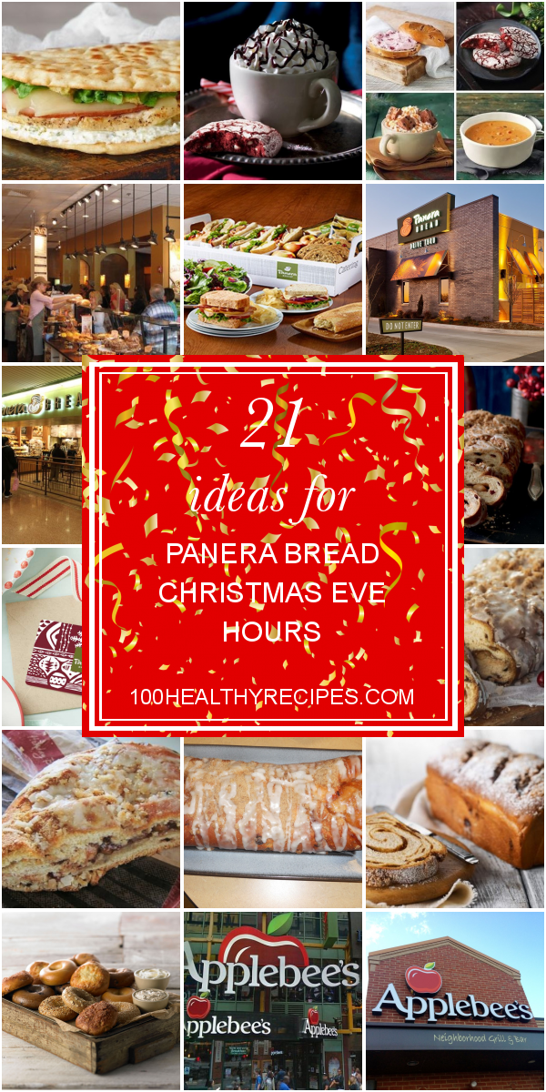 Panera Bread Christmas Eve Hours / Panera Bread Offers ...