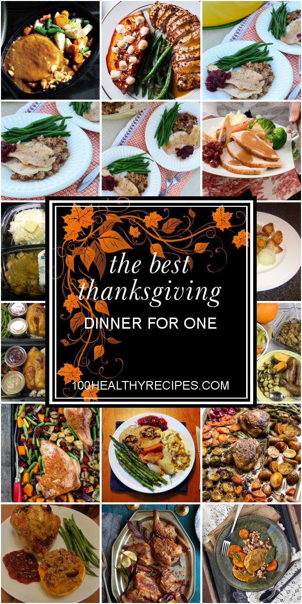The Best Thanksgiving Dinner for One - Best Diet and Healthy Recipes ...