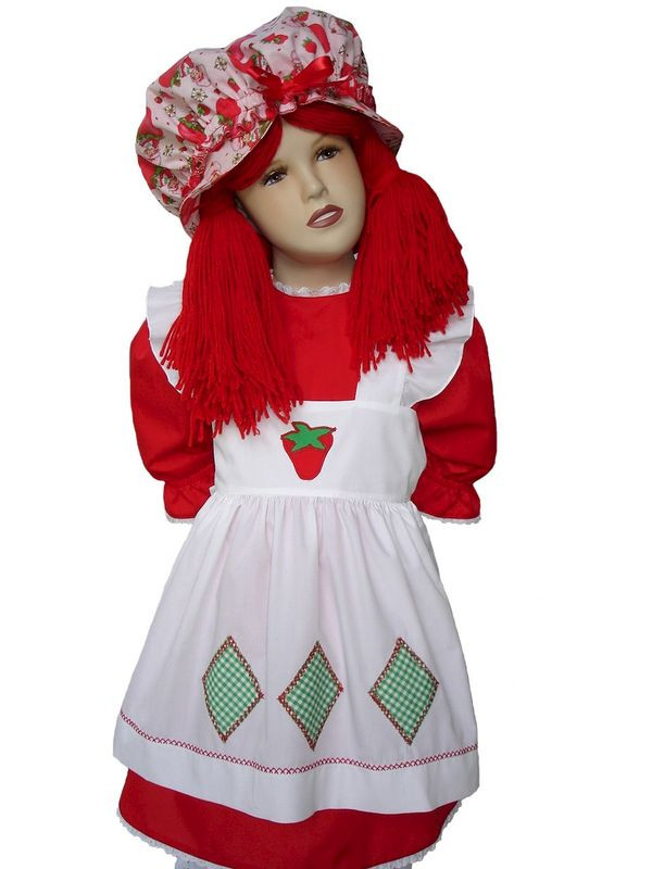 Strawberry Short Cake Halloween
 Custom Boutique Halloween STRAWBERRY SHORTCAKE Girl s