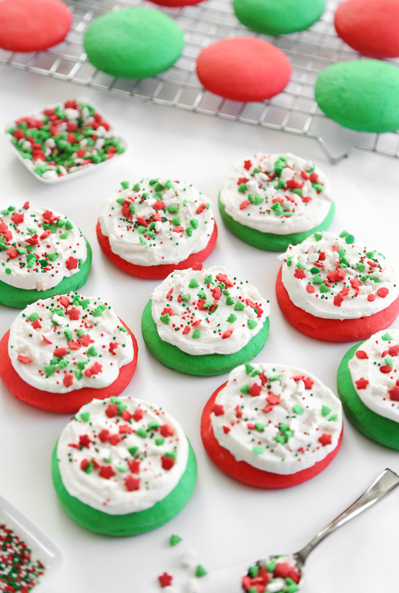 Sugar Christmas Cookies
 Lofthouse Style Soft Sugar Cookies