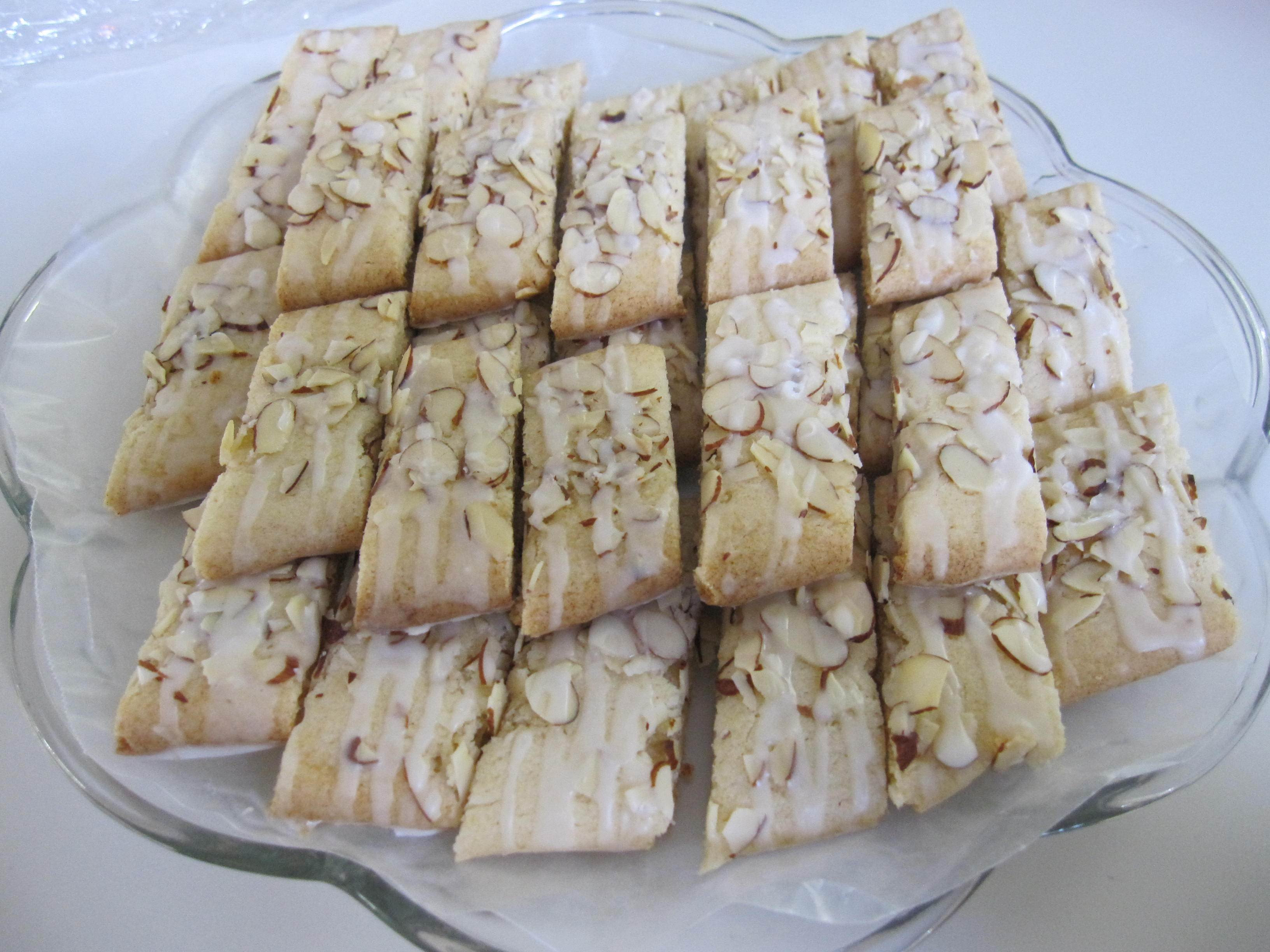 Swedish Christmas Cookies
 Scandinavian Almond Bars Moms Own Words