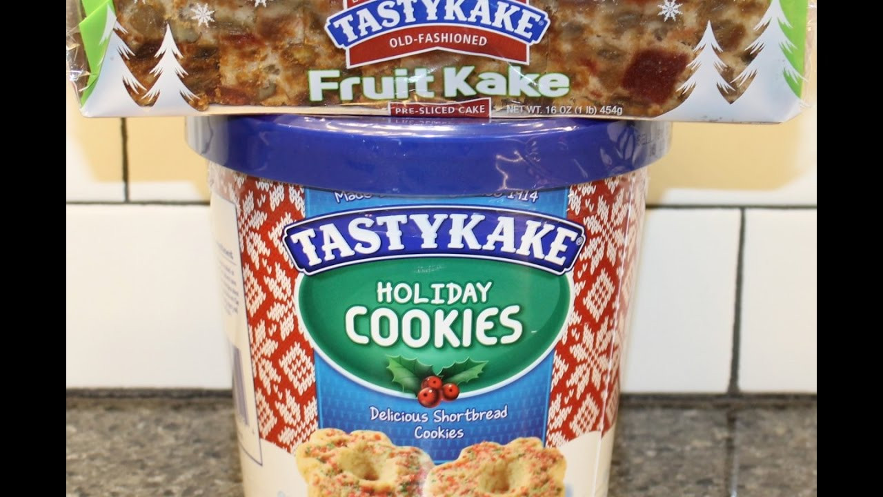 Tastykake Christmas Cookies
 TastyKake Fruit Kake and Holiday Cookies Review