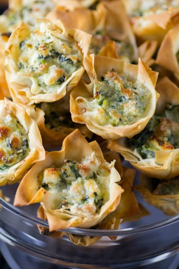 Thanksgiving 2019 Appetizers
 Spanakopita Tarts