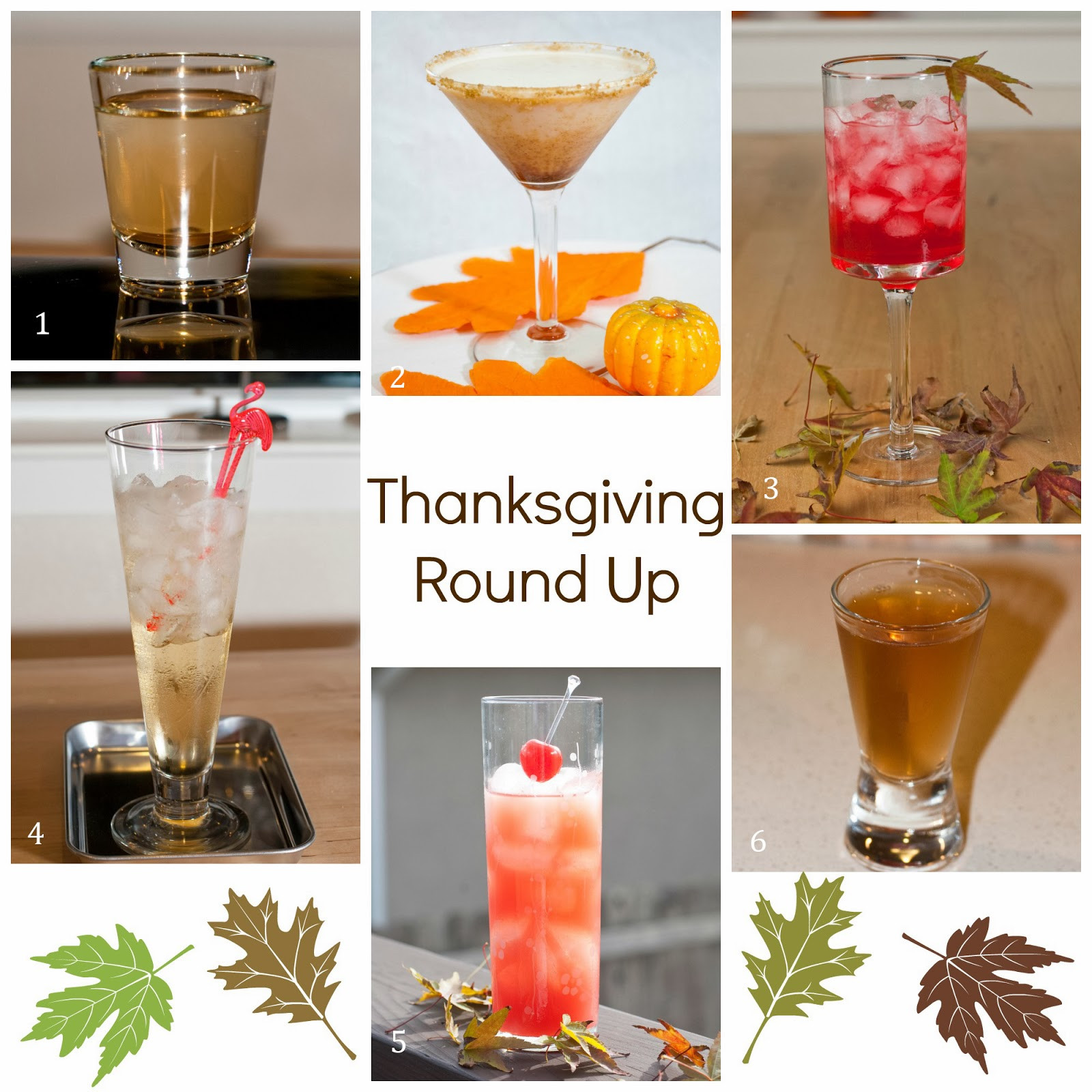 Thanksgiving Alcoholic Drinks
 Thanksgiving Round Up A Year of Cocktails