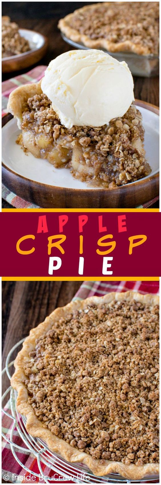 Thanksgiving Apple Pie Recipe
 Apple Crisp Pie