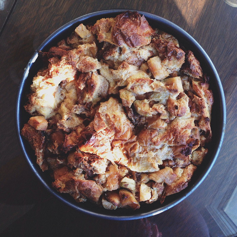 Thanksgiving Bread Pudding
 Adventures in Thanksgiving Leftovers Apple Bread Pudding