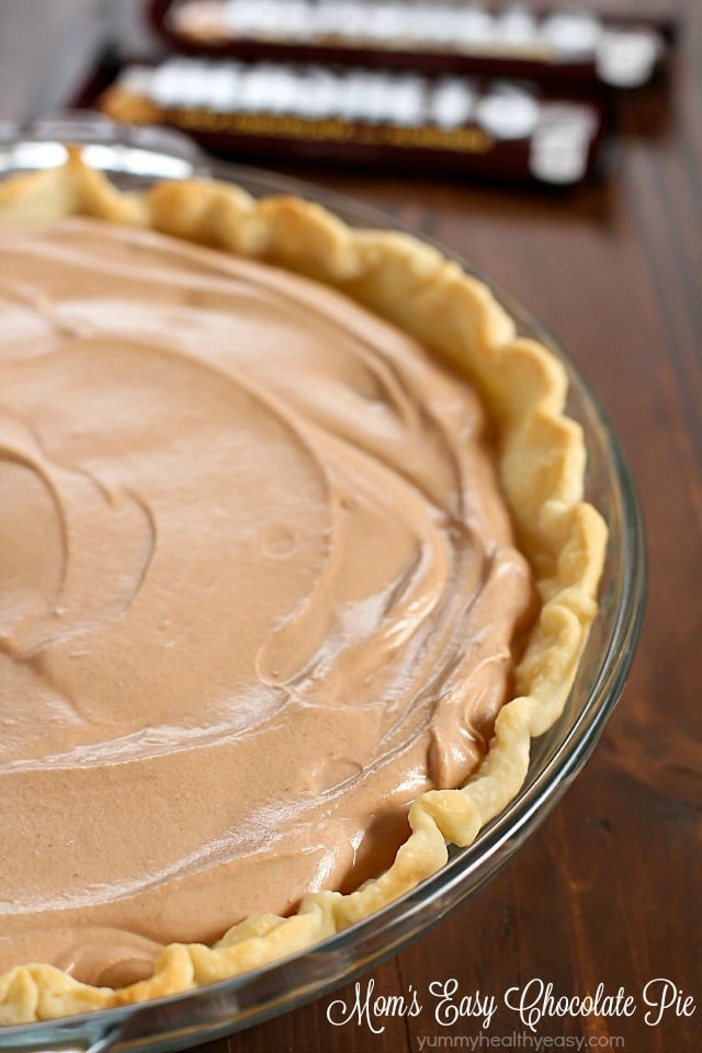 Thanksgiving Chocolate Pie
 Best Thanksgiving Dessert Recipes That Skinny Chick Can Bake