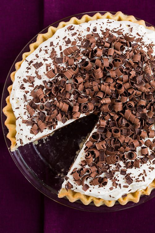 Thanksgiving Chocolate Pie
 Thanksgiving Pie Recipes