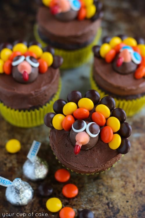 Thanksgiving Cupcakes Decorating Ideas
 Turkey Cupcakes Thanksgiving Cupcake Decorating Your
