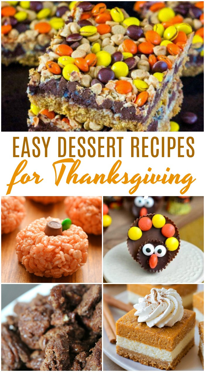 Thanksgiving Desserts Easy
 Amazing Thanksgiving Dessert Recipes