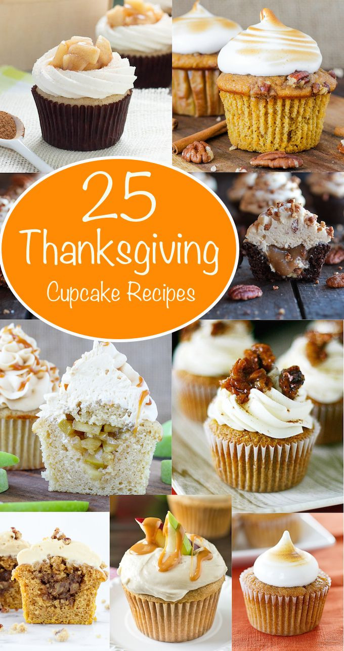 Thanksgiving Desserts Pinterest
 25 great ideas about Thanksgiving cupcakes on Pinterest