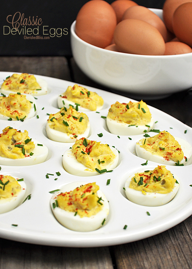 Thanksgiving Deviled Eggs Recipe
 20 of the Best Thanksgiving Side Dishes Craft Remedy