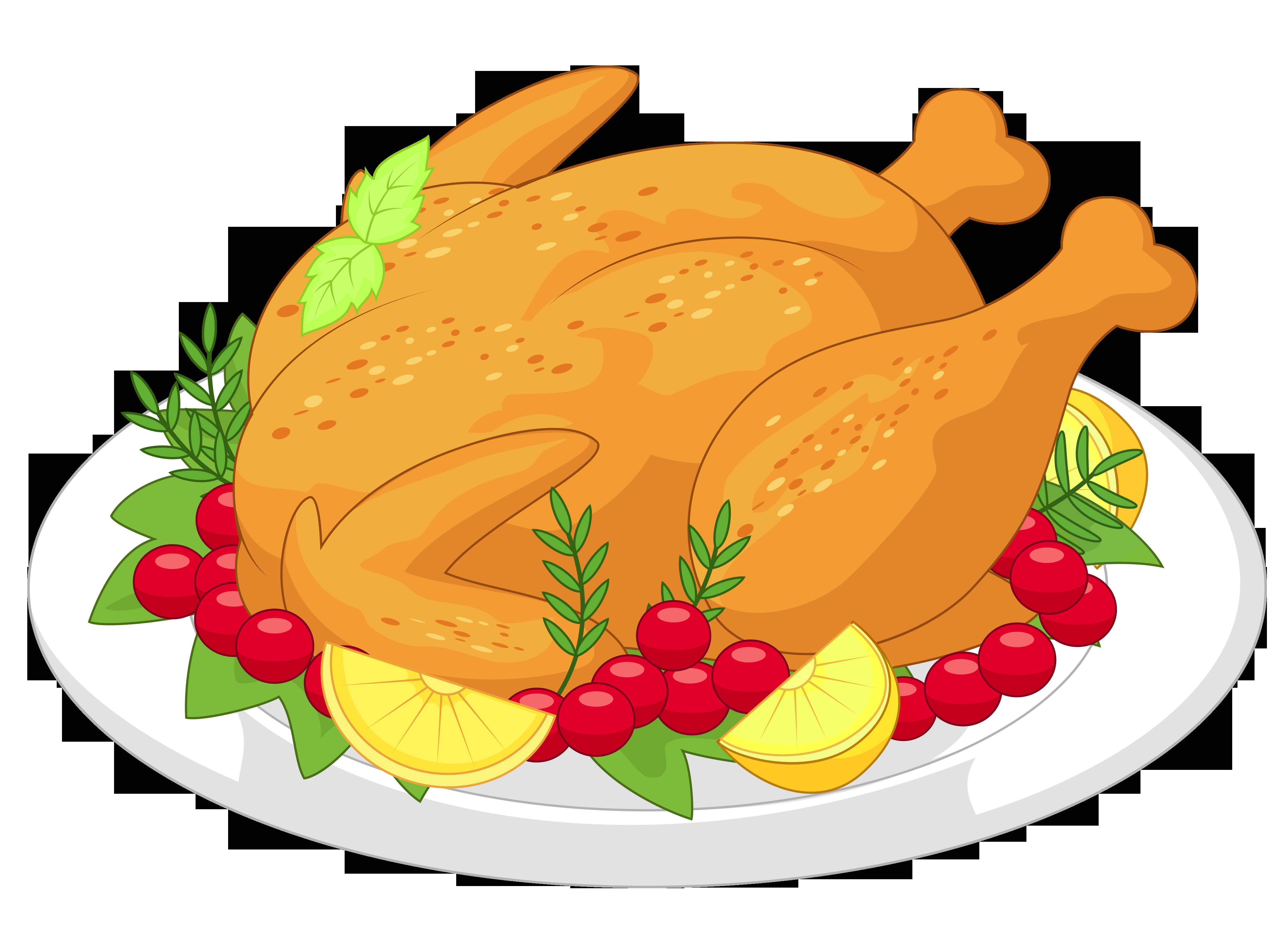 Thanksgiving Dinner Clip Art
 Free Turkey Clip Art Clipartix