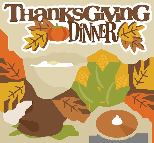 Thanksgiving Dinner Clip Art
 Thanksgiving Dinner SVG turkey svg thanksgiving svgs svg