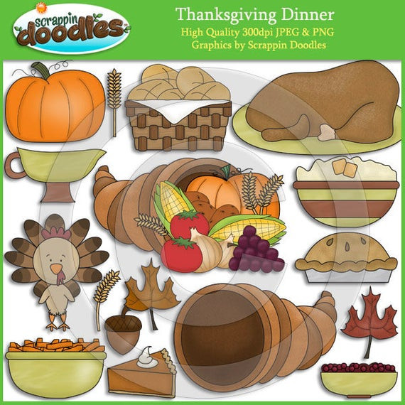 Thanksgiving Dinner Clip Art
 Thanksgiving Dinner Clip Art