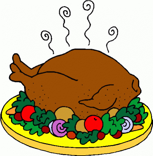 Thanksgiving Dinner Clip Art
 Turkey Dinner Clipart