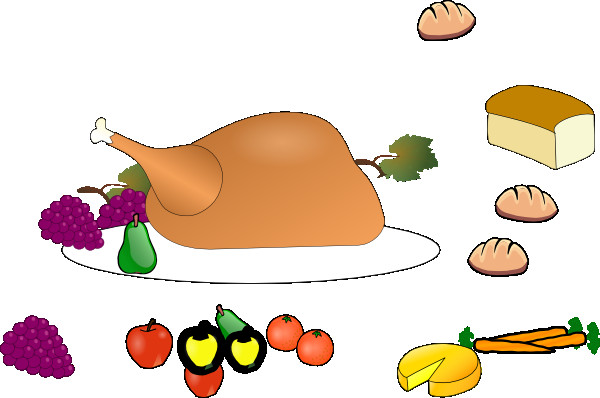 Thanksgiving Dinner Clip Art
 Thanksgiving Table Clipart Clipart Suggest