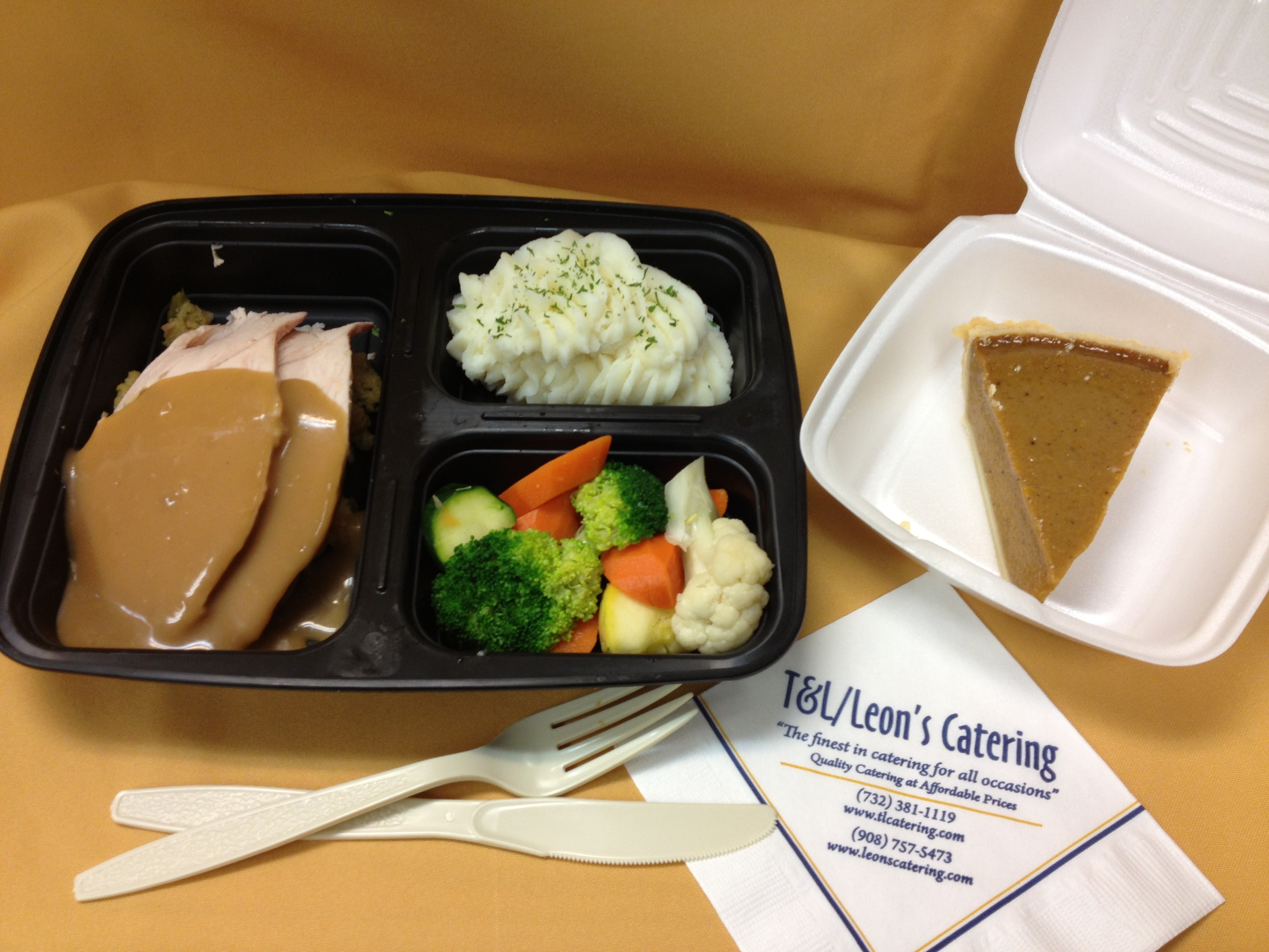 Thanksgiving Dinner Delivered
 Individual Thanksgiving Dinners T&L Catering Leon s
