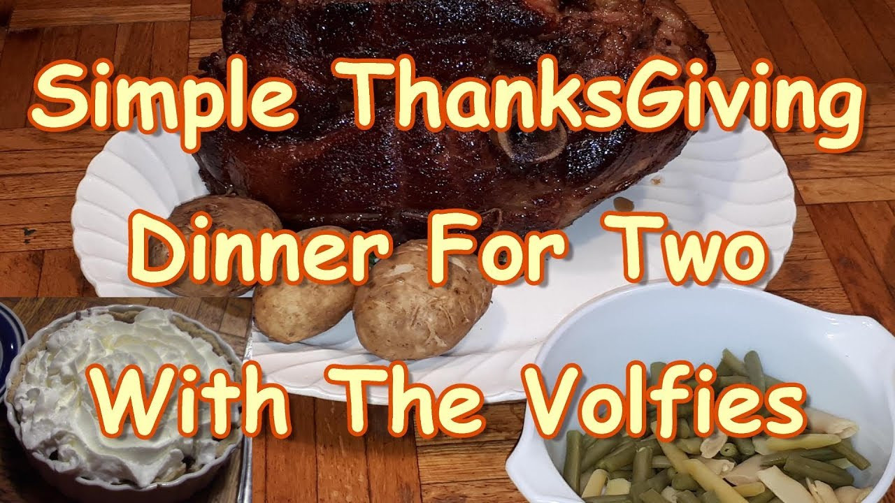 Thanksgiving Dinner For 2
 Thanksgiving Dinner For Two