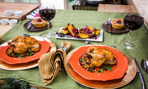 Thanksgiving Dinner For 2
 Cristina Cooks Thanksgiving Dinner for Two