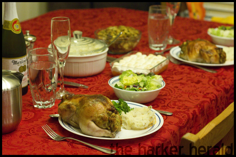 Thanksgiving Dinner For 2
 The Harker Herald Thanksgiving Dinner for Two