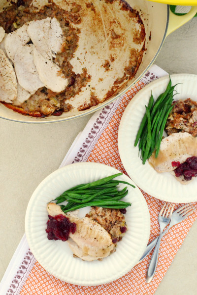 Thanksgiving Dinner For One
 Turkey Tenderloin Dinner e Pot Thanksgiving for Two