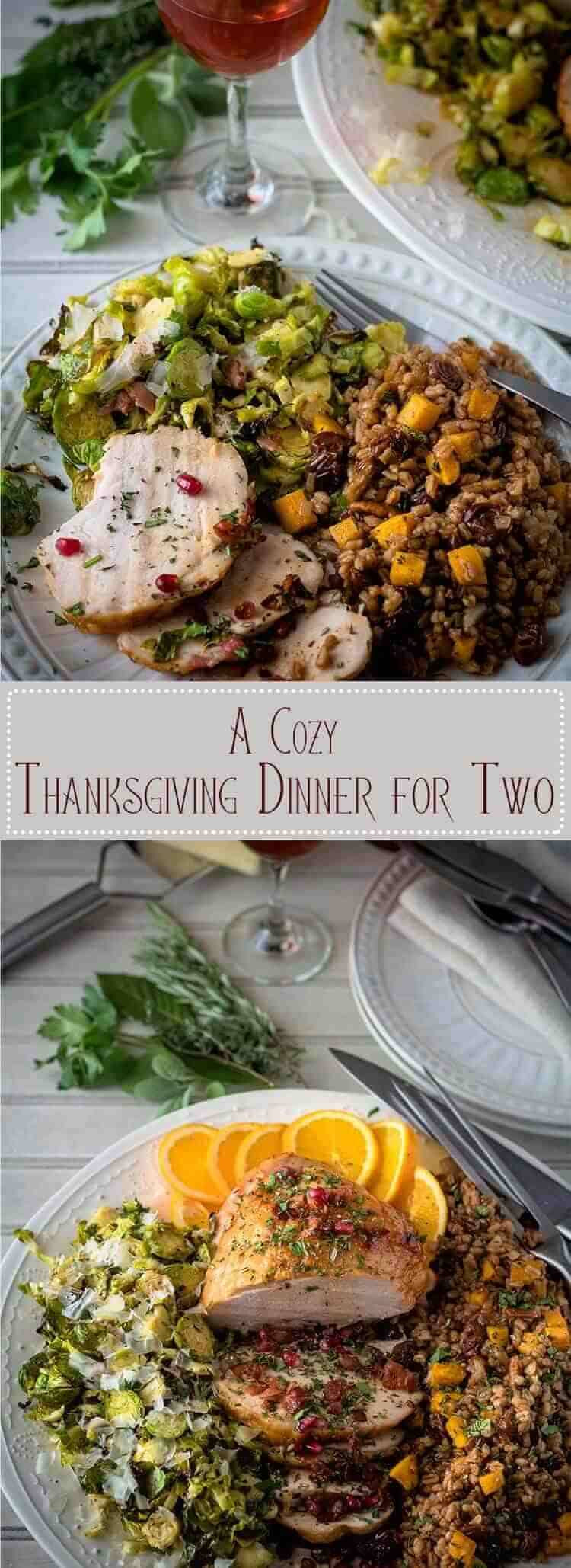 Thanksgiving Dinner For Two
 A Cozy Thanksgiving Dinner For Two Beyond Mere Sustenance