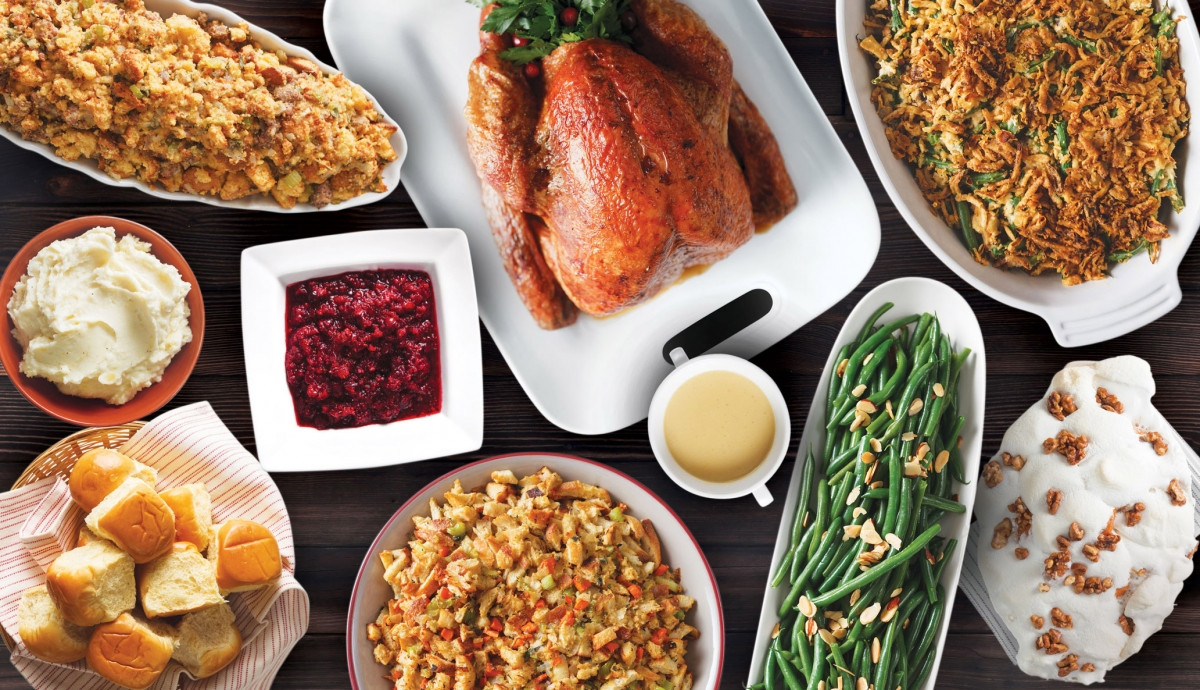Thanksgiving Dinner Items
 Food for Thought Thanksgiving Menu Ideas Nug Markets
