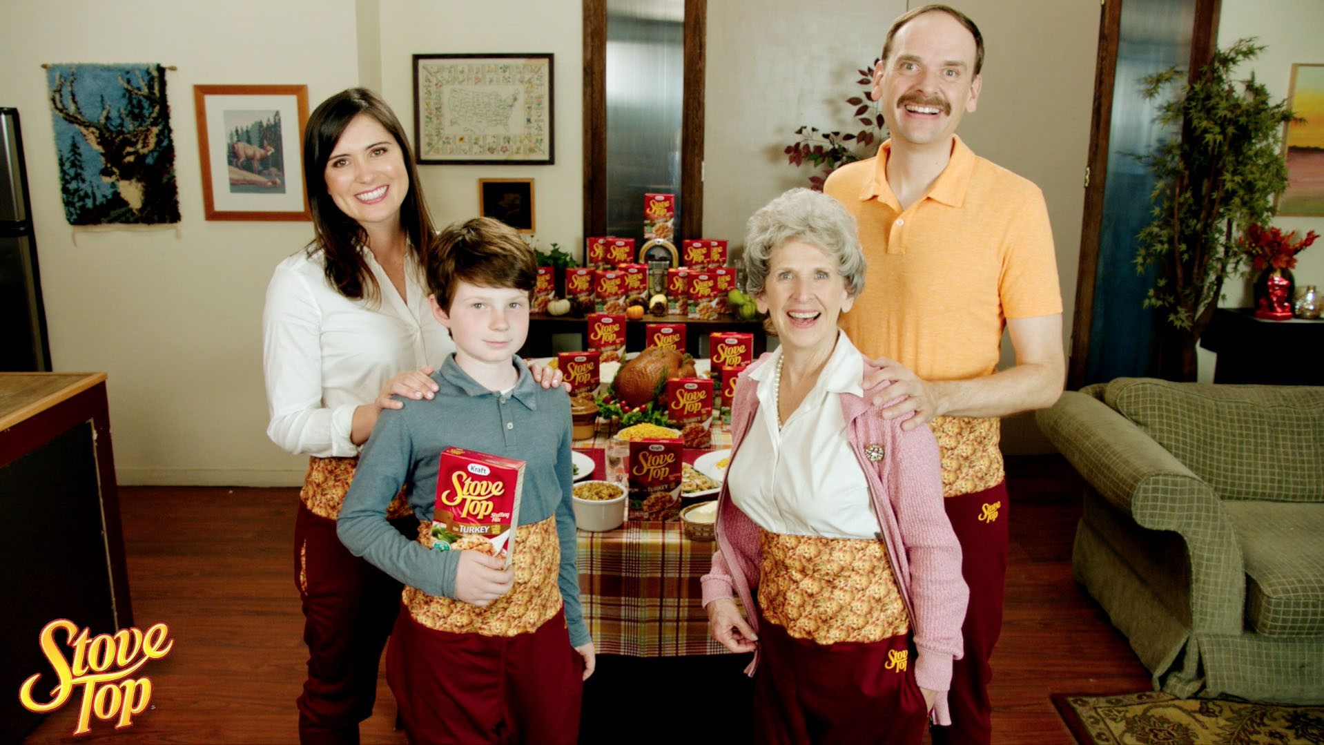 Thanksgiving Dinner Pants
 Stove Top Stuffing Is Selling Pants That Stretch for