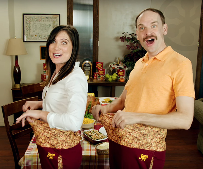 Thanksgiving Dinner Pants
 Stove Top Thanksgiving Dinner Pants With Expandable Waist