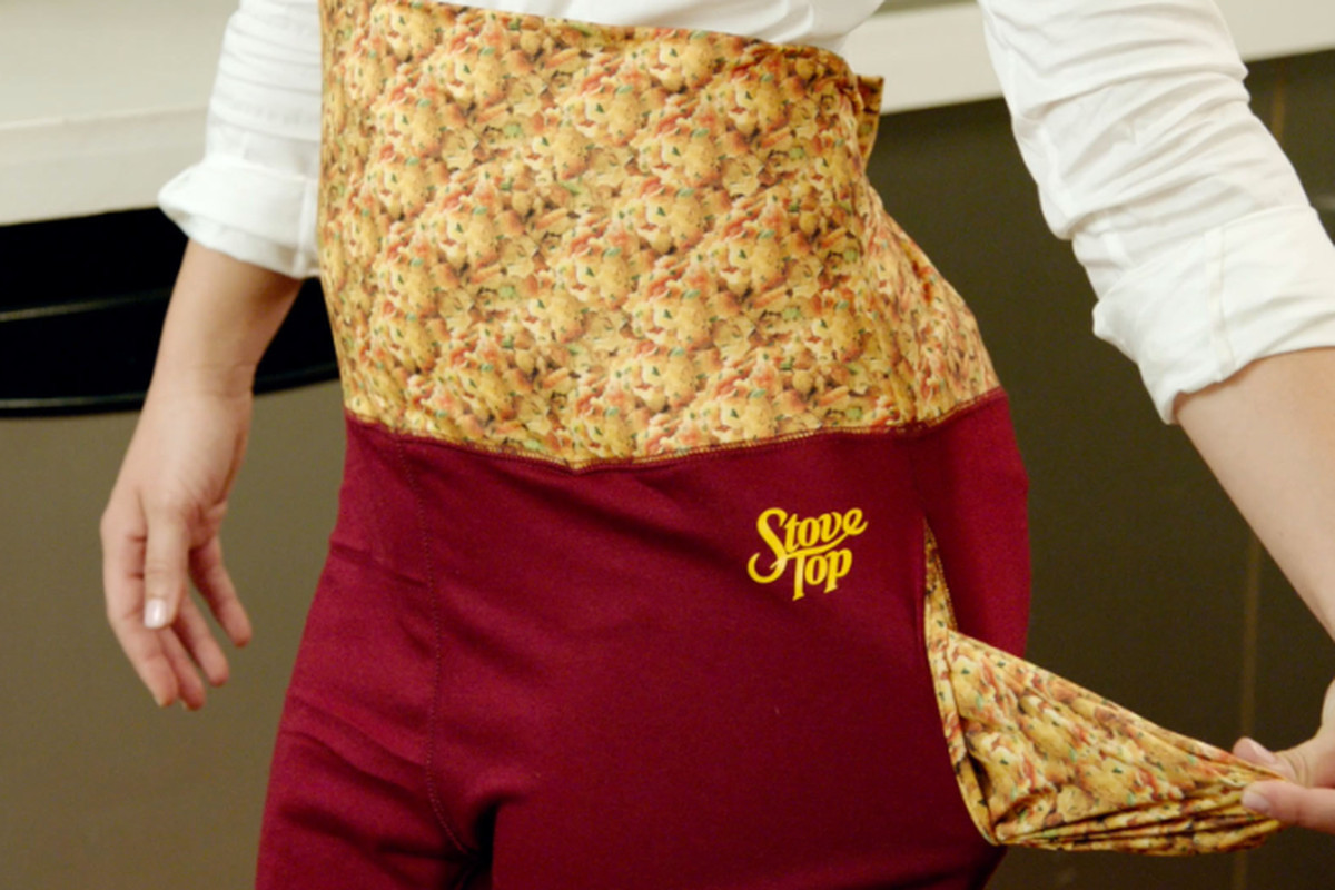 Thanksgiving Dinner Pants
 Stove Top’s ‘Thanksgiving Dinner Pants’ Allow for More