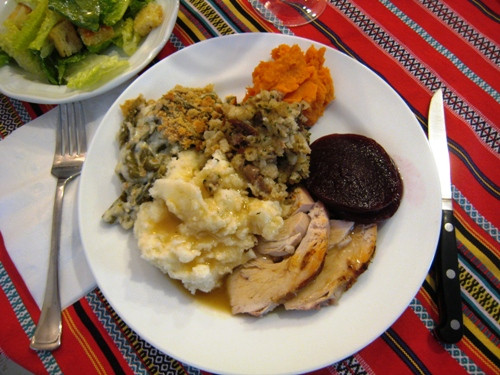 Thanksgiving Dinner Plates
 Thanksgiving Menu Ideas