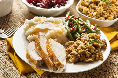 Thanksgiving Dinner Plates
 Three Important Thanksgiving Health Tips