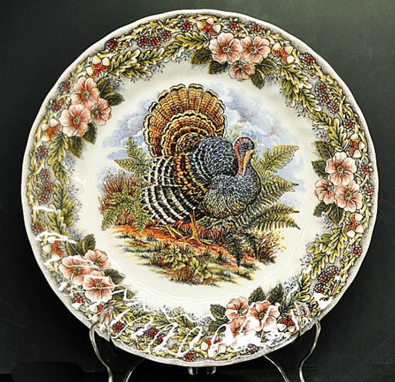 Thanksgiving Dinner Plates
 Thanksgiving Dinner Plate Myott Churchill Tableware Turkey